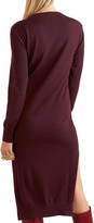 Thumbnail for your product : Chloé Tie-front Wool Midi Dress