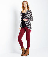 Thumbnail for your product : Aeropostale Striped Drape Cardigan