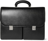 Thumbnail for your product : Valextra Cross-Grain Leather Briefcase