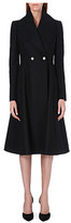 Thumbnail for your product : Alexander McQueen Long flared wool coat