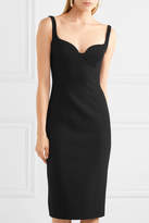 Thumbnail for your product : Michael Kors Collection - Stretch-wool Crepe Midi Dress - Black