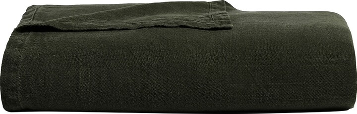 Parachute Vintage Linen Bed Cover in Green