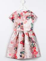 Thumbnail for your product : Simonetta floral jacquard dress