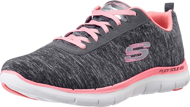 skechers flex sole mujer beige