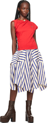 【Vivienne Westwood】レッド Hebo Tシャツ Hebo Top in HIBISCUS | Vivienne Westwood®