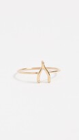 Thumbnail for your product : Jennifer Meyer 18k Gold Mini Wishbone Ring