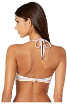 Thumbnail for your product : Kate Spade Beach Stripe Seersucker Underwire Bikini Top (White) Women's Swimwear