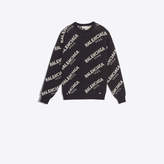 Thumbnail for your product : Balenciaga Oversize logo sweater