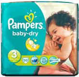 Thumbnail for your product : Pampers Baby Dry Carry Pack Midi 30's