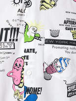 Thumbnail for your product : Kenzo Cartoon x Flyer short sleeved shirt