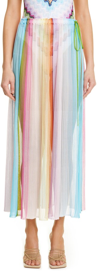 Rainbow Stripe Skirt | Shop the world's largest collection of 