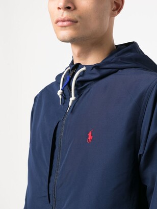Polo Ralph Lauren Embroidered-Logo Detail Hooded Jacket