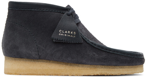 clarks blue suede shoes