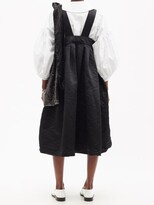 Thumbnail for your product : COMME DES GARÇONS GIRL Puffed Satin Pinafore Dress - Black
