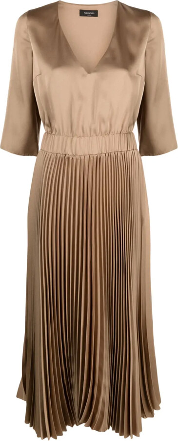 Fabiana Filippi Pleated Midi Dress