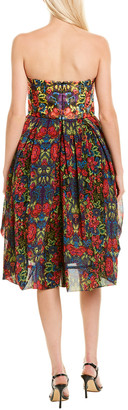Anna Sui Kaleidoscope Sheath Dress