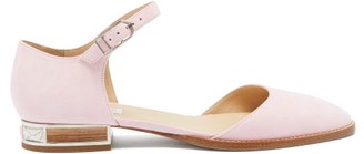 Gabriela Hearst Riley Suede Mary-jane Flats - Womens - Pink Gabriela Hearst Riley Suede Mary-jane Flats - Womens - Pink