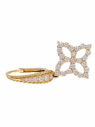 Roberto Coin 18kt yellow gold Diamond Princess earrings