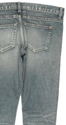 Saint Laurent Skinny Low-Rise Jeans