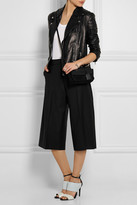 Thumbnail for your product : McQ Tuxedo wool-twill culottes