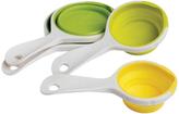 Thumbnail for your product : Container Store Collapsible Measuring Cups Green Set of 4