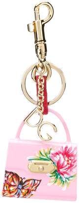 Dolce & Gabbana Lucia charm key ring