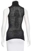 Thumbnail for your product : Donna Karan Embellished Wool Top
