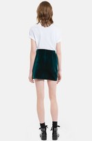 Thumbnail for your product : Sandro 'Janet' Velvet Miniskirt