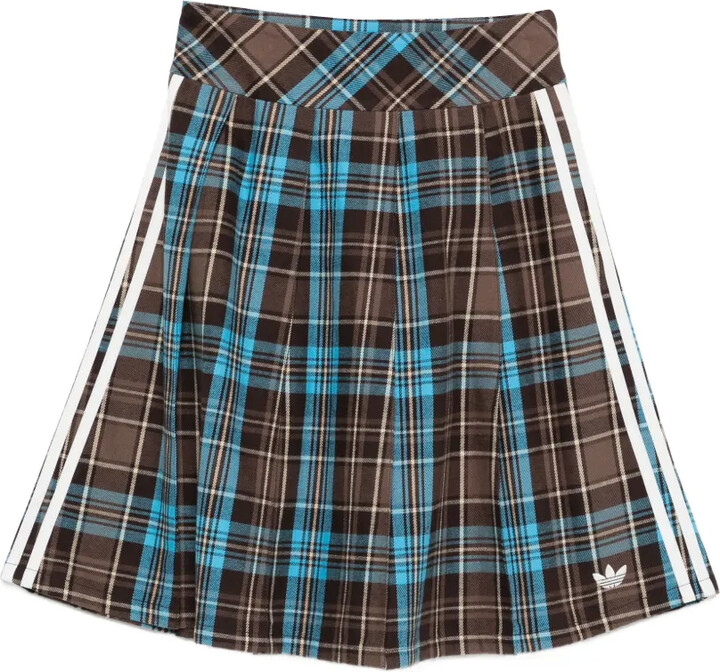 adidas Check Stripe Skirt