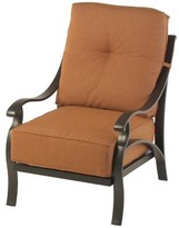 Thumbnail for your product : Darby Home Co Borman Patio Chair with Cushion Cushion Color: Spectrum Indigo
