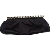 Thumbnail for your product : Christian Louboutin Black Silk Clutch bag