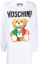 Thumbnail for your product : Moschino Teddy-print T-shirt dress