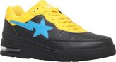 Thumbnail for your product : A Bathing Ape Star-motif leather trainers