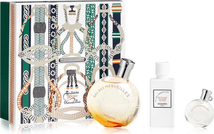 Hermes Miniature Fragrance Coffret by Hermes for Women - 4 Pc Mini Gift Set