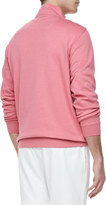 Thumbnail for your product : Peter Millar Fleece Mock-Neck Pullover, Pink