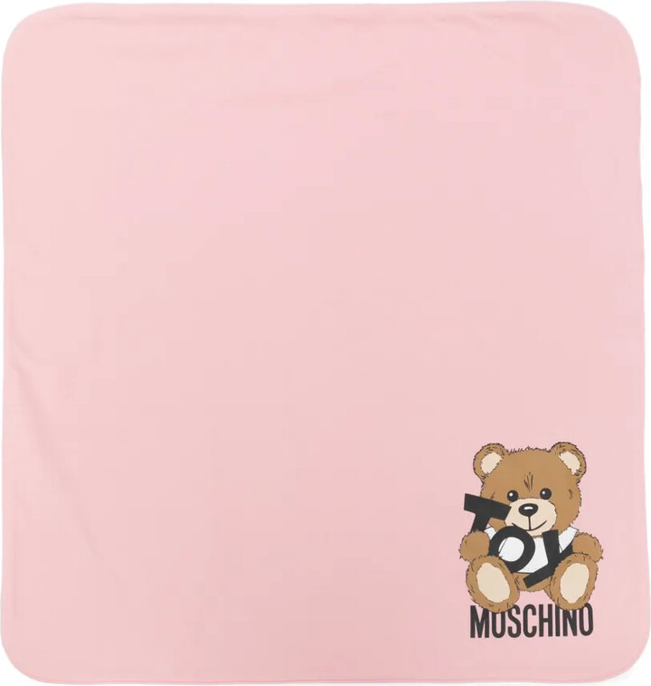 Teddy Bear-Print Blanket