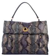 Thumbnail for your product : Saint Laurent Snakeskin Muse Two Bag