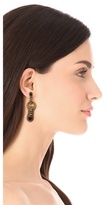Thumbnail for your product : Erickson Beamon AERIN Gem Leaf Earrings