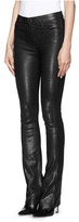 Thumbnail for your product : Nobrand 'Remy' lamb leather skinny wide leg pants