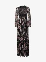 Giambattista Valli Silk Lace Floral Gown