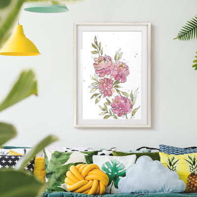 Lark Manor River Shapes I -Gallery Wrapped Canvas