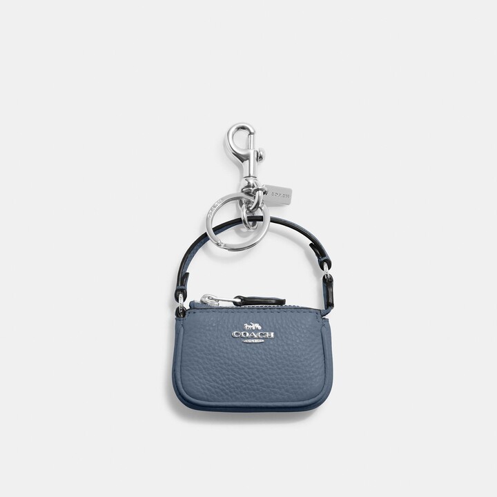 Coach Loop Key Fob with Coach Patch