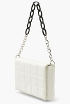 Thumbnail for your product : boohoo PU Quilted Cross Body Bag With Chunky Chain