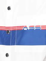 Thumbnail for your product : Adam Selman Sport Coach logo stripe shirt