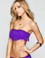 Thumbnail for your product : Damsel Macrame Fringe Bandeau Bikini Top