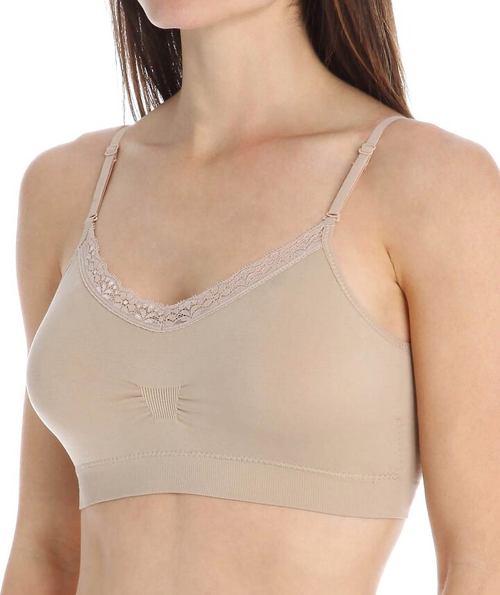 Coobie Bralettes for Women V-Neck Mastectomy Bras with Adjustable