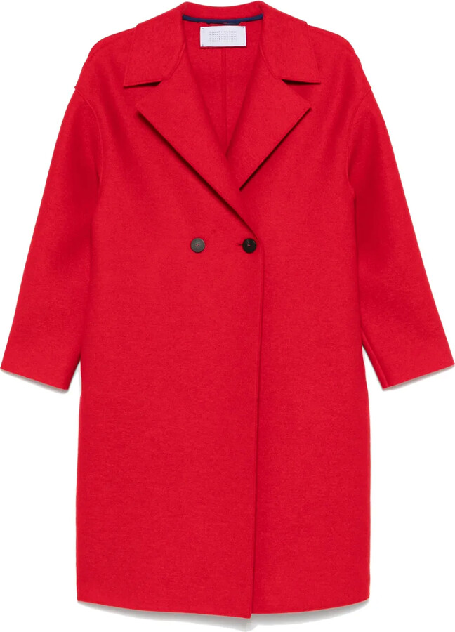 Pea Coat Debenhams Red Coats Womens Red Wool Coat ShopStyle UK
