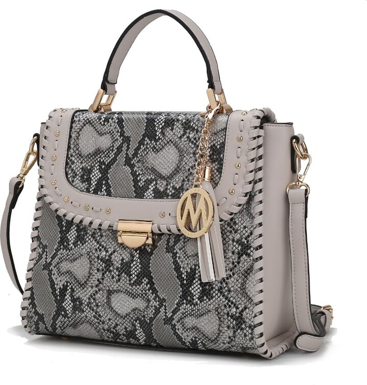 Lilli Vegan Leather Satchel Handbag