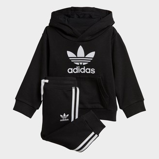 kids adidas trefoil hoodie