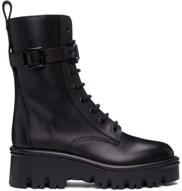 valentino rockstud combat boots